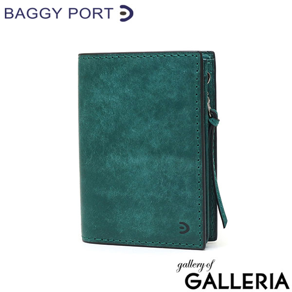 バギーポート 二つ折り財布 ブランド メンズ レディース 札 小銭 BAGGY PORT 財布 本革 大容量 小銭入れあり 革 レザー 牛革 ファスナー BUONA ハーフ財布 ZYS-2402