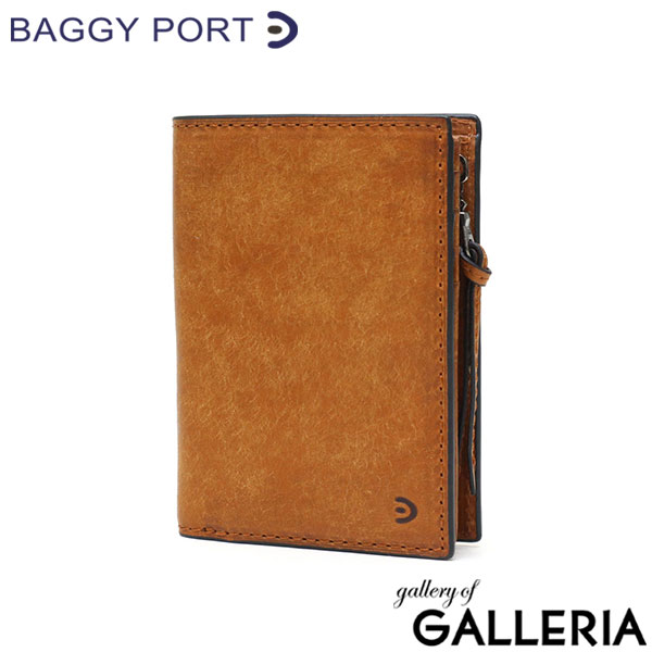 バギーポート 二つ折り財布 ブランド メンズ レディース 札 小銭 BAGGY PORT 財布 本革 大容量 小銭入れあり 革 レザー 牛革 ファスナー BUONA ハーフ財布 ZYS-2402