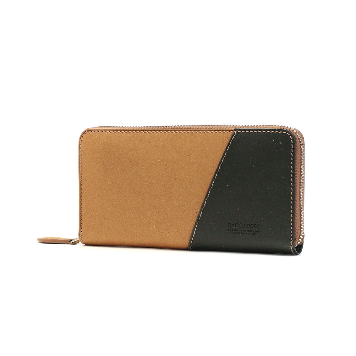 バギーポート 財布 BAGGY PORT 長財布 ラウンドファスナー Recycle Leather リサイクルレザー 小銭入れ 革 大容量 シンプル ブランド メンズ レディース ZKM-600