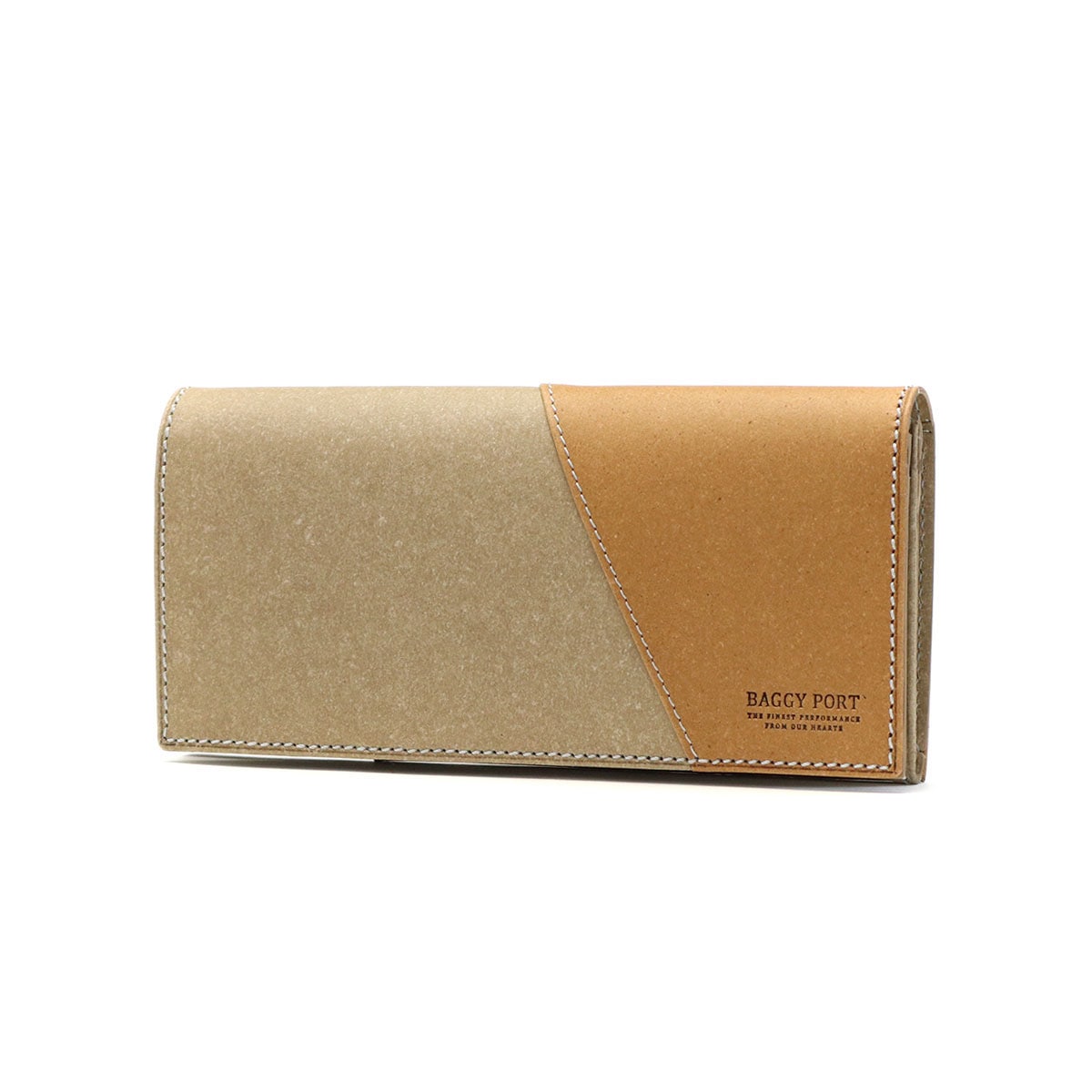 バギーポート 財布 BAGGY PORT 長財布 Recycle Leather リサイクルレザー 小銭入れ かぶせ シンプル 革 大容量 ブランド メンズ レディース ZKM-601