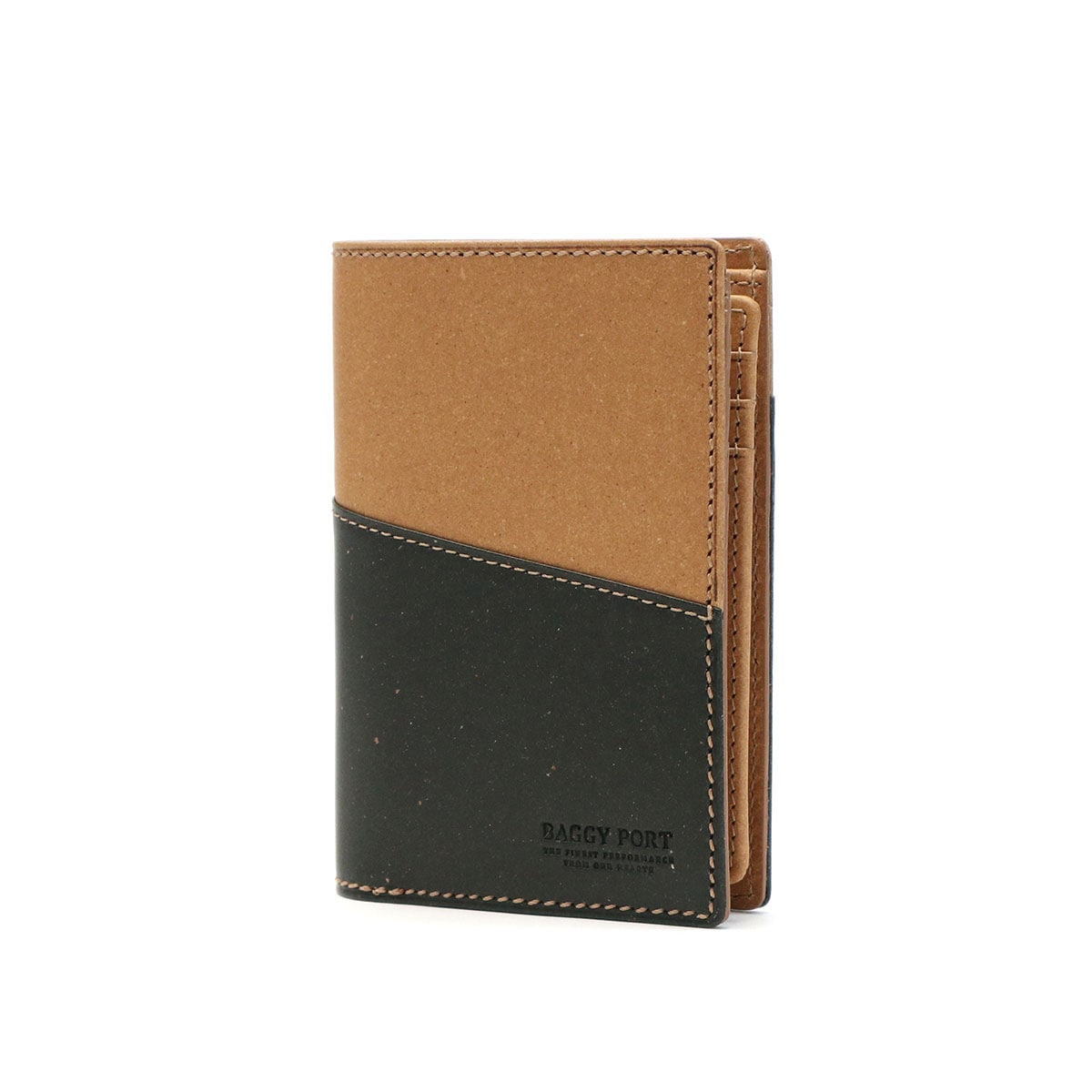 バギーポート 財布 BAGGY PORT 二つ折り財布 BOX型小銭入れ Recycle Leather リサイクルレザー 二つ折り コンパクト 革 シンプル メンズ レディース ZKM-602