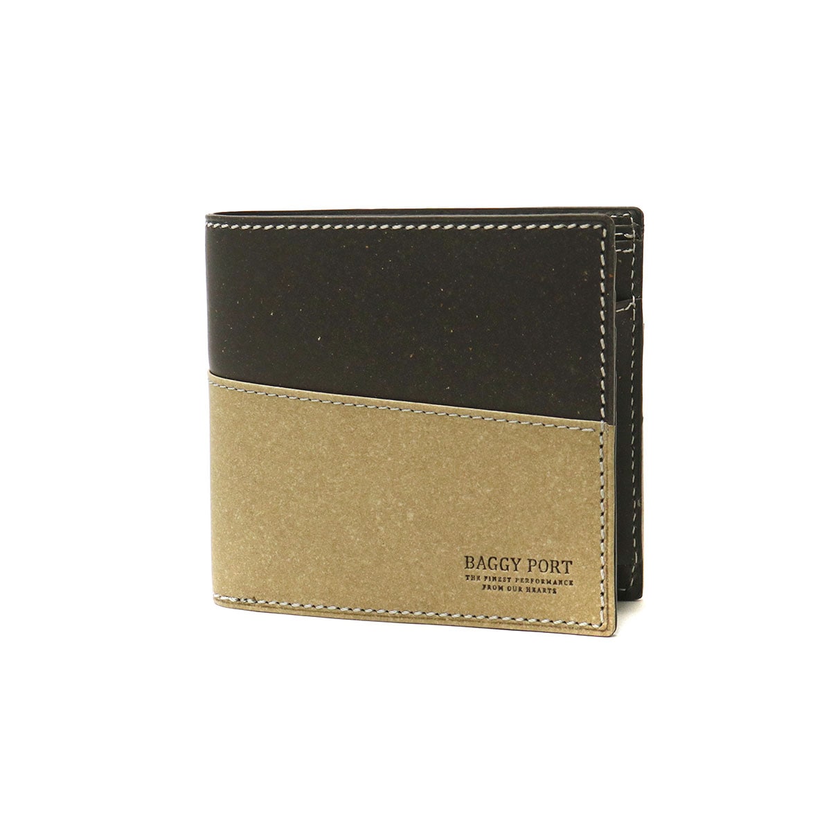 バギーポート 財布 BAGGY PORT 二つ折り財布 ブランド 小銭入れ Recycle Leather リサイクルレザー 二つ折り コンパクト 革 シンプル メンズ レディース ZKM-603