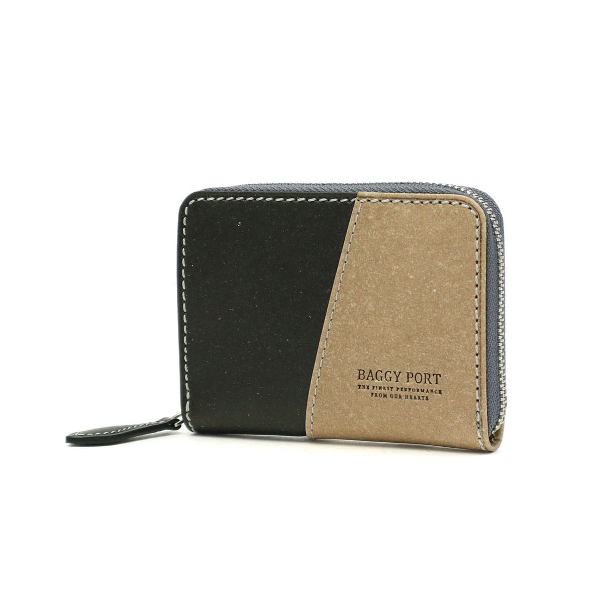 バギーポート 財布 BAGGY PORT コインケース Recycle Leather リサイクルレザー 小銭入れ メンズ 革 小さい ボックス型小銭入れ カード ブランド レディース ZKM-604