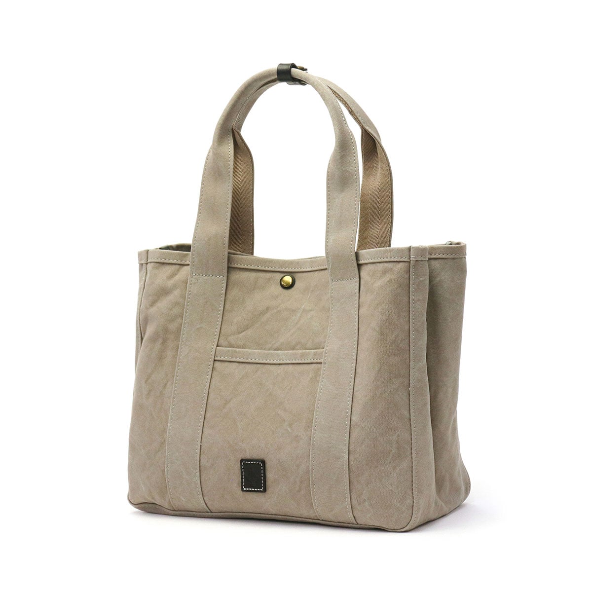 バギーズアネックス トートバッグ BAGGY'S ANNEX 18oz ARMY DUCK BIO 18OZアーミーダッグバイオ トート中 A4 通勤 通学 仕切り 手提げ キャンバス 丈夫 軽量 スナップボタン留め 日本製 レディース LGRN4021