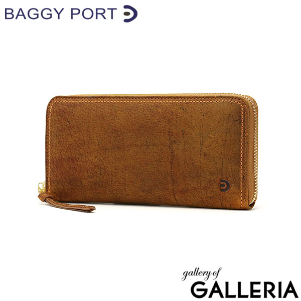 バギーポート 財布 BAGGY PORT ラウンド束入れ 長財布 ラウンドファスナー KUDU LEATHER クーズーレザー 小銭入れ 革 大容量 メンズ レディース ZKM-900
