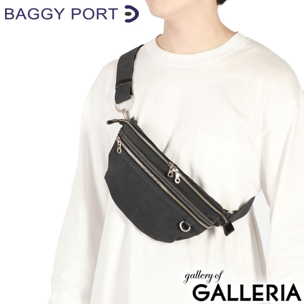 バギーポート ボディバッグ メンズ レディース BAGGY PORT ショルダー ミニショルダーバッグ ブランド かっこいい 小さめ 撥水 耐水 軽量 横型 帆布 カジュアル 丈夫 旅行 日本製 SHELTER DUCK INS-600