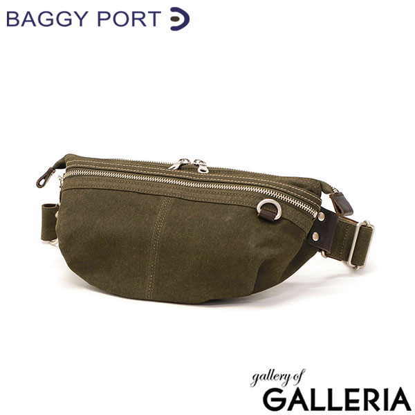 バギーポート ボディバッグ メンズ レディース BAGGY PORT ショルダー ミニショルダーバッグ ブランド かっこいい 小さめ 撥水 耐水 軽量 横型 帆布 カジュアル 丈夫 旅行 日本製 SHELTER DUCK INS-600