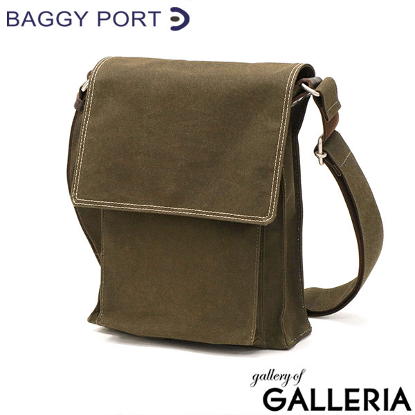 バギーポート ショルダーバッグ メンズ レディース 斜めがけバッグ ブランド BAGGY PORT 小さめ 小さい 大人 軽い 軽量 かっこいい 縦型 帆布 カジュアル A5 日本製 SHELTER DUCK シェルターダック INS-601
