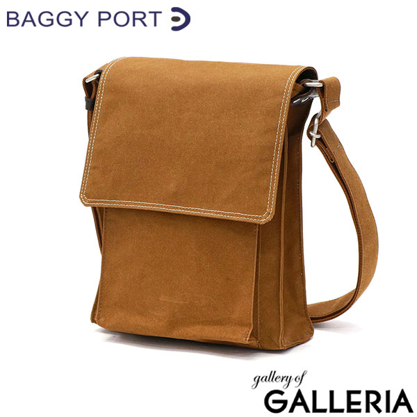 バギーポート ショルダーバッグ メンズ レディース 斜めがけバッグ ブランド BAGGY PORT 小さめ 小さい 大人 軽い 軽量 かっこいい 縦型 帆布 カジュアル A5 日本製 SHELTER DUCK シェルターダック INS-601