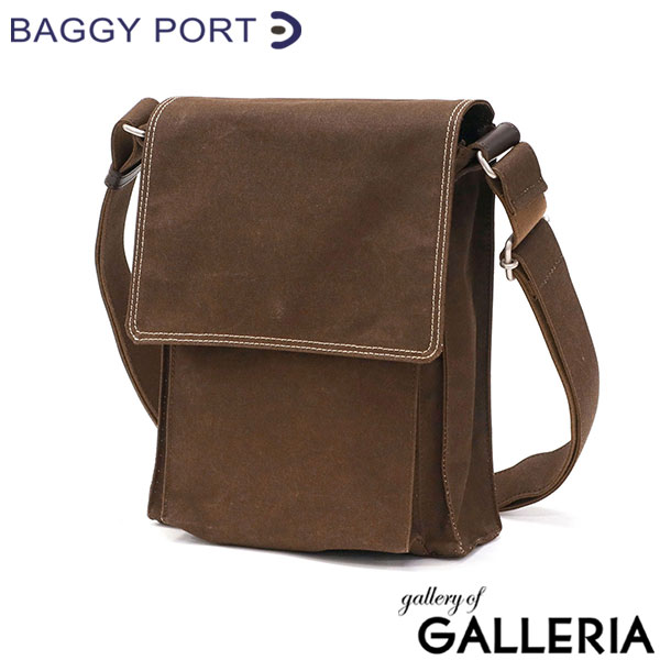 バギーポート ショルダーバッグ メンズ レディース 斜めがけバッグ ブランド BAGGY PORT 小さめ 小さい 大人 軽い 軽量 かっこいい 縦型 帆布 カジュアル A5 日本製 SHELTER DUCK シェルターダック INS-601