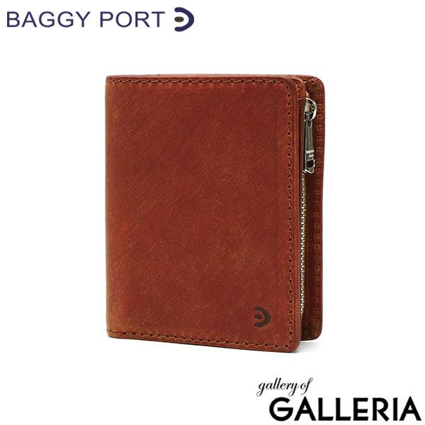 バギーポート 財布 二つ折り メンズ 本革 コンパクト ブランド BAGGY PORT 二つ折り財布 ミニ財布 2つ折り 黒 小銭入れ カード 牛革 ギフト ミニ 小さめ 小銭入れあり テキサス コンパクトハーフ ZYS-1504