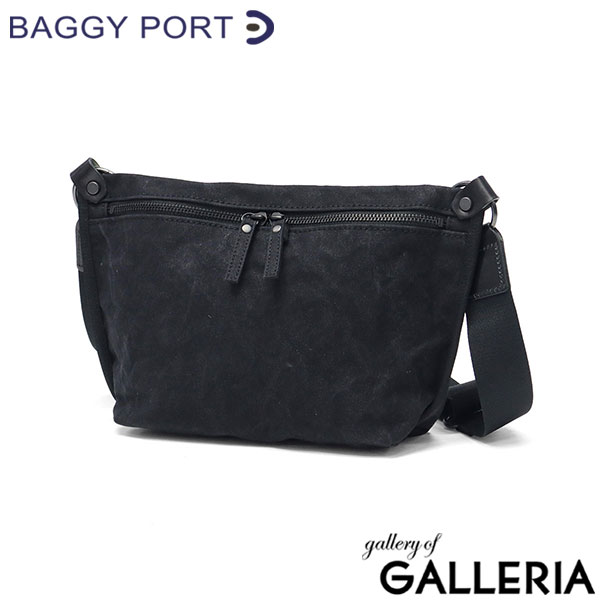 バギーポート ショルダーバッグ メンズ レディース 小さめ BAGGY PORT 斜めがけ 大人 ブランド 帆布 日本製 ファスナー ミニショルダー A5 タイガー帆布 TIGER CANVAS ミニショルダーバッグ GRN-880