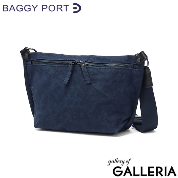 バギーポート ショルダーバッグ メンズ レディース 小さめ BAGGY PORT 斜めがけ 大人 ブランド 帆布 日本製 ファスナー ミニショルダー A5 タイガー帆布 TIGER CANVAS ミニショルダーバッグ GRN-880