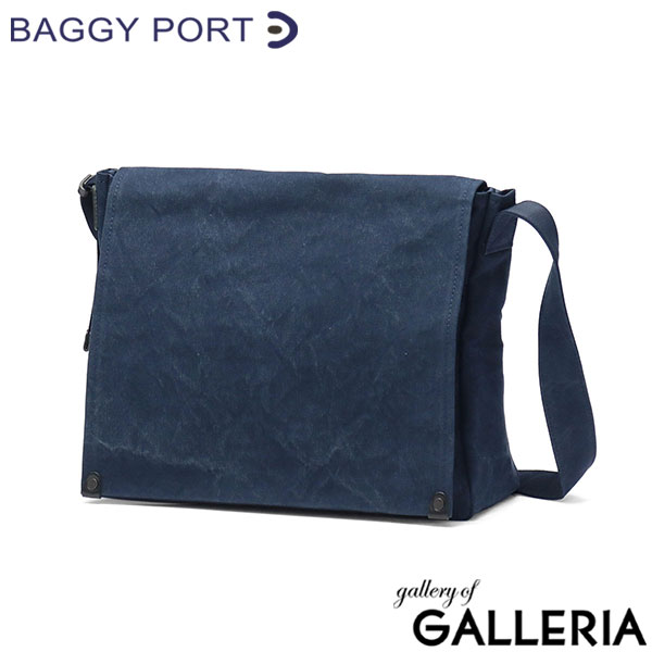 バギーポート ショルダーバッグ メンズ レディース 大きめ BAGGY PORT 斜めがけ 大人 ブランド 帆布 日本製 フラップ かぶせ A4 タイガー帆布 TIGER CANVAS フラップ付きショルダーバッグ(Mサイズ) GRN-882