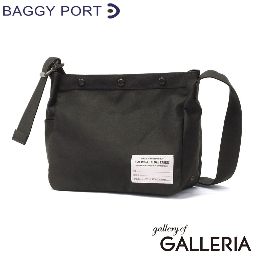 バギーポート ショルダーバッグ メンズ レディース 小さめ BAGGY PORT 斜めがけ 大人 ブランド 斜めがけバッグ コンパクト ミリタリー 日本製 ジャングルクロス B5 USN JUNGLE CLOTH GRN7700