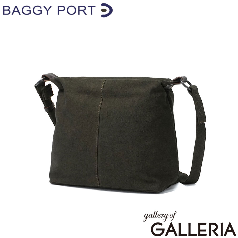 BAGGY PORT バギーポート ショルダーバッグ 斜め掛けバッグ 大人 帆布 A5 日本製 黒さび染め KUROSABI ミニショルダーバッグ GRN9604