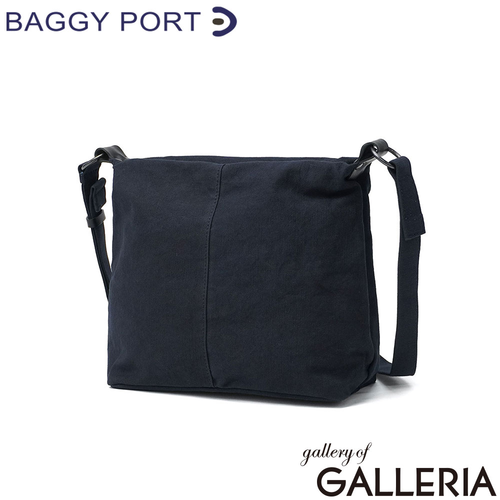 BAGGY PORT バギーポート ショルダーバッグ 斜め掛けバッグ 大人 帆布 A5 日本製 黒さび染め KUROSABI ミニショルダーバッグ GRN9604