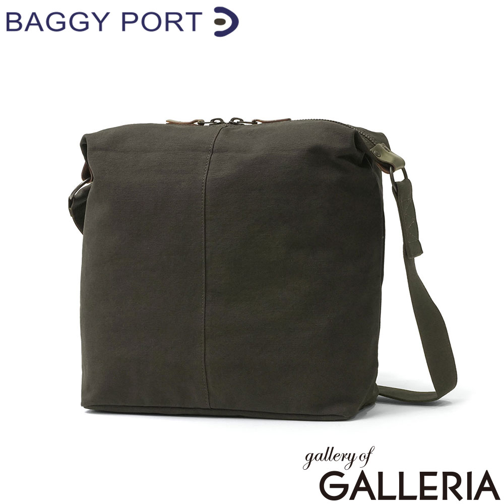 BAGGY PORT バギーポート ショルダーバッグ かっこいい トラベル 帆布 日本製 2WAY A4 KUROSABI 黒さび染め- GRN9605