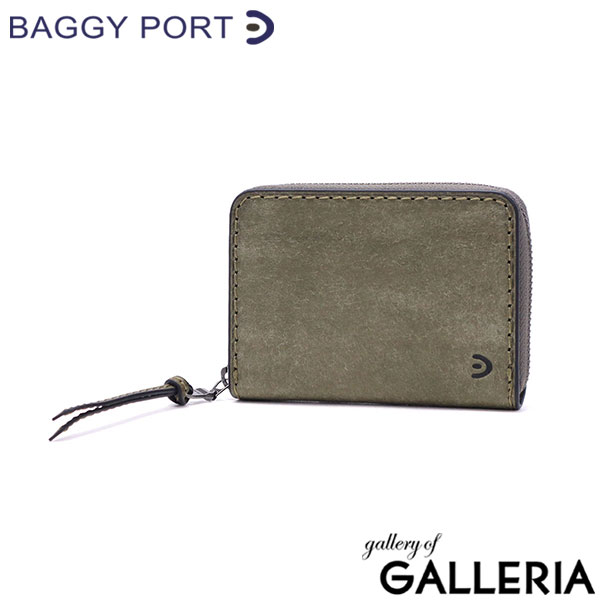 バギーポート コインケース メンズ レディース 革 BAGGY PORT 財布 ブランド 小銭入れ 本革 牛革 レザー ミニ カードケース コンパクト BUONA ブオナ ラウンドファスナー カード&コインケース ZYS-2417