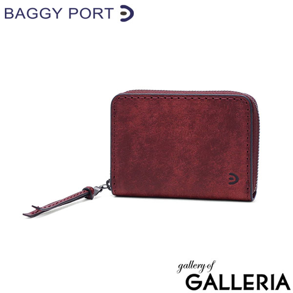 バギーポート コインケース メンズ レディース 革 BAGGY PORT 財布 ブランド 小銭入れ 本革 牛革 レザー ミニ カードケース コンパクト BUONA ブオナ ラウンドファスナー カード&コインケース ZYS-2417
