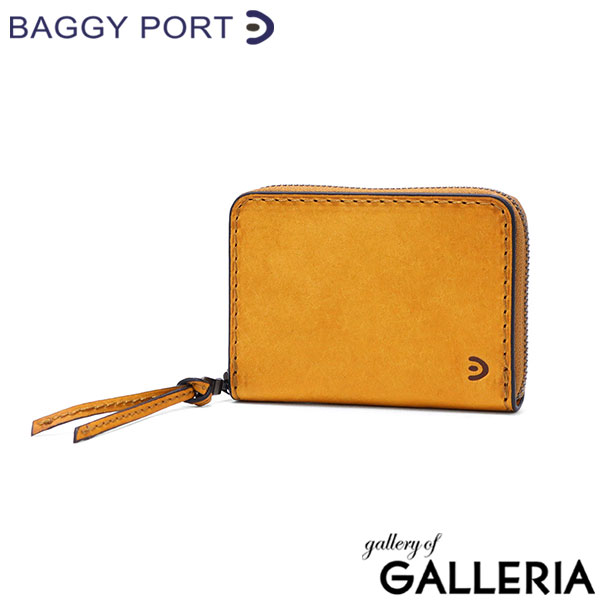 バギーポート コインケース メンズ レディース 革 BAGGY PORT 財布 ブランド 小銭入れ 本革 牛革 レザー ミニ カードケース コンパクト BUONA ブオナ ラウンドファスナー カード&コインケース ZYS-2417