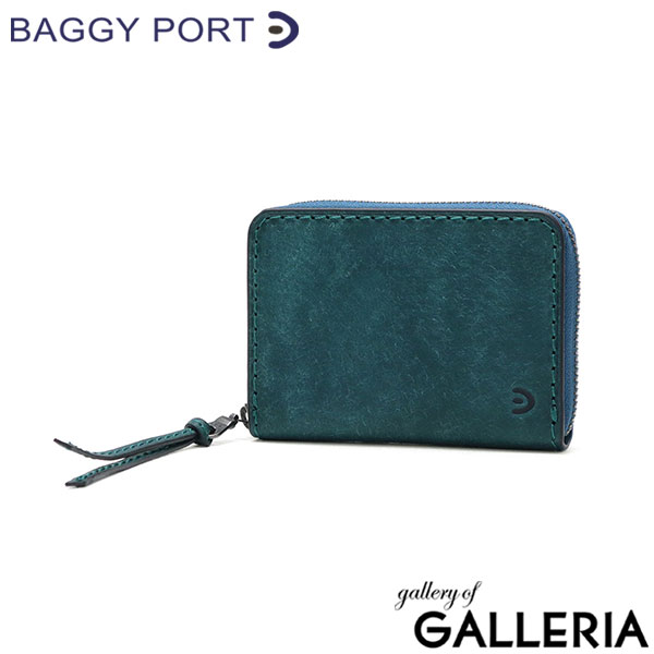 バギーポート コインケース メンズ レディース 革 BAGGY PORT 財布 ブランド 小銭入れ 本革 牛革 レザー ミニ カードケース コンパクト BUONA ブオナ ラウンドファスナー カード&コインケース ZYS-2417