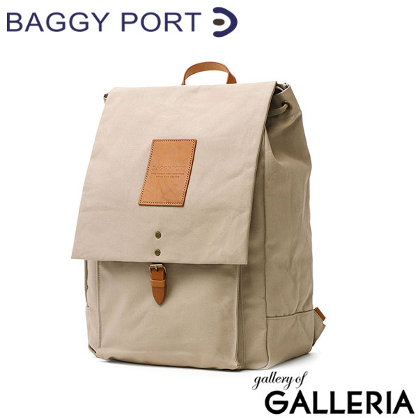 バギーポート リュック BAGGY PORT リュックサック BLACK ブラック デイパック バックパック A4 B4 ブランド 帆布 キャンバス コットン フラップ おしゃれ メンズ レディース YNM-411N