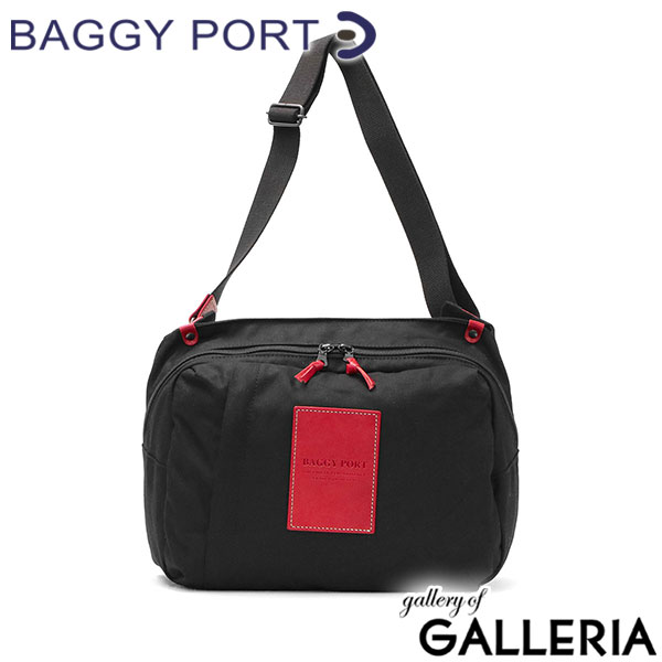 バギーポート ショルダーバッグ BAGGY PORT 斜めがけ バッグ A4 軽量 BLACK ボディバッグ メッセンジャーバッグ 帆布 10号 PC収納 日本製 おしゃれ ブランド メンズ レディース YNM-416N