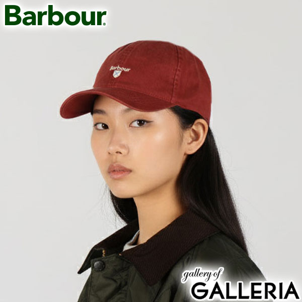バブアー キャップ メンズ レディース Barbour ブランド 帽子 おしゃれ ベースボール コットン 綿 ロゴ ワンポイント スポーツキャップ Cascade sports コットン６パネル キャップ MHA0274