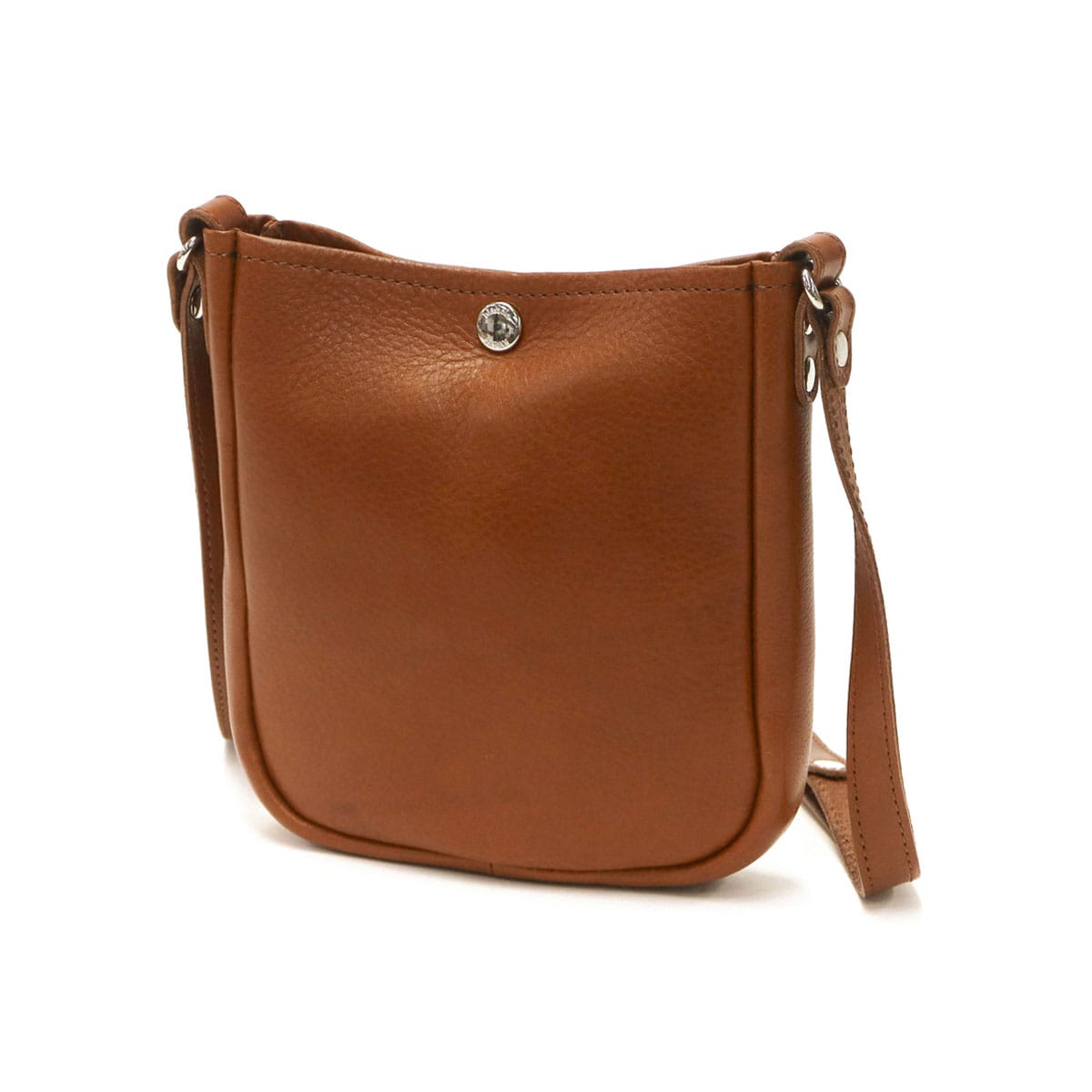 ブランクレ blancle ショルダーバッグ NUME SHRINK BASIC MINI SH ミニショルダーバッグ 縦型 斜めがけ 斜め掛け ポシェット 本革 牛革 レザー 革 薄マチ メンズ レディース 日本製 bc1118