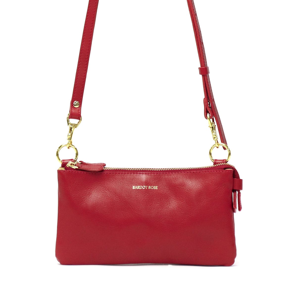 バルドロゼ バッグ BARDOT ROSE ショルダーバッグ ポシェット 2層 ディアーナ 斜めがけバッグショルダーミニショルダーバッグ 本革 レザー 斜めがけ 大人 小さめ ブランド レディース レガロ BR-6641