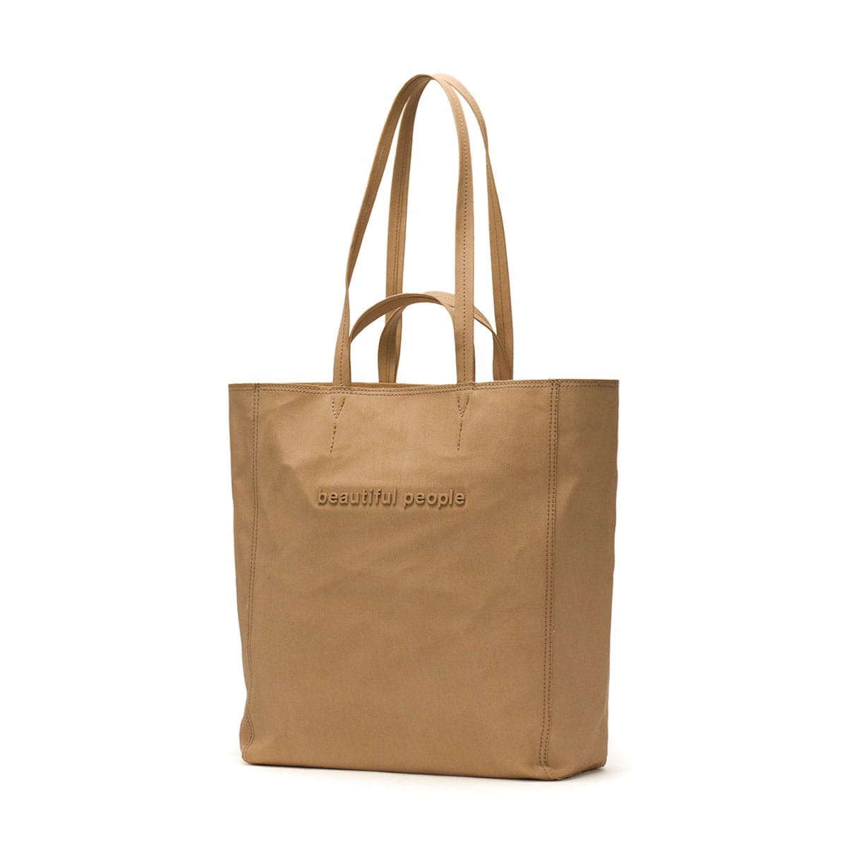 【セール】ビューティフルピープル トートバッグ beautifulpeople beautiful people バッグ cracking paint metal logo tote クラッキングペイントメタルロゴトートトート A4 B4 日本製 611956