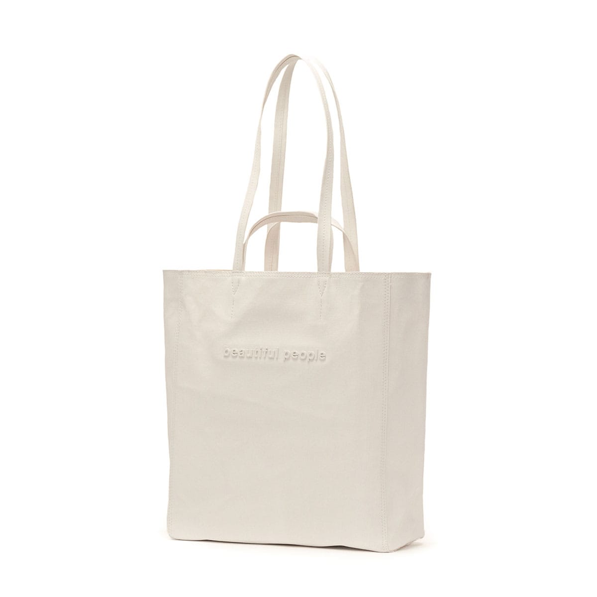 【セール】ビューティフルピープル トートバッグ beautifulpeople beautiful people バッグ cracking paint metal logo tote クラッキングペイントメタルロゴトートトート A4 B4 日本製 611956