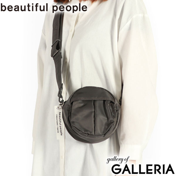 beautiful people ショルダーバッグ レディース メンズ 斜めがけバッグ 小さめ ビューティフルピープル ポーター バッグ 大人 ブランド 軽量 ナイロン 布製 撥水 吉田カバン POTRxbp shoulder bag in nylon twill 612001