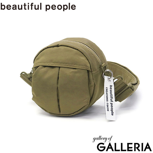 beautiful people ショルダーバッグ レディース メンズ 斜めがけバッグ 小さめ ビューティフルピープル ポーター バッグ 大人 ブランド 軽量 ナイロン 布製 撥水 吉田カバン POTRxbp shoulder bag in nylon twill 612001