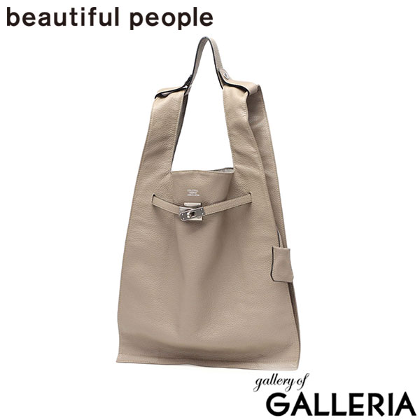 ビューティフルピープル トートバッグ レディース A4 beautiful people バッグ 軽量 軽い ブランド 縦 縦型 革 本革 牛革 おしゃれ 大人 日本製 xlarge market bag 611953