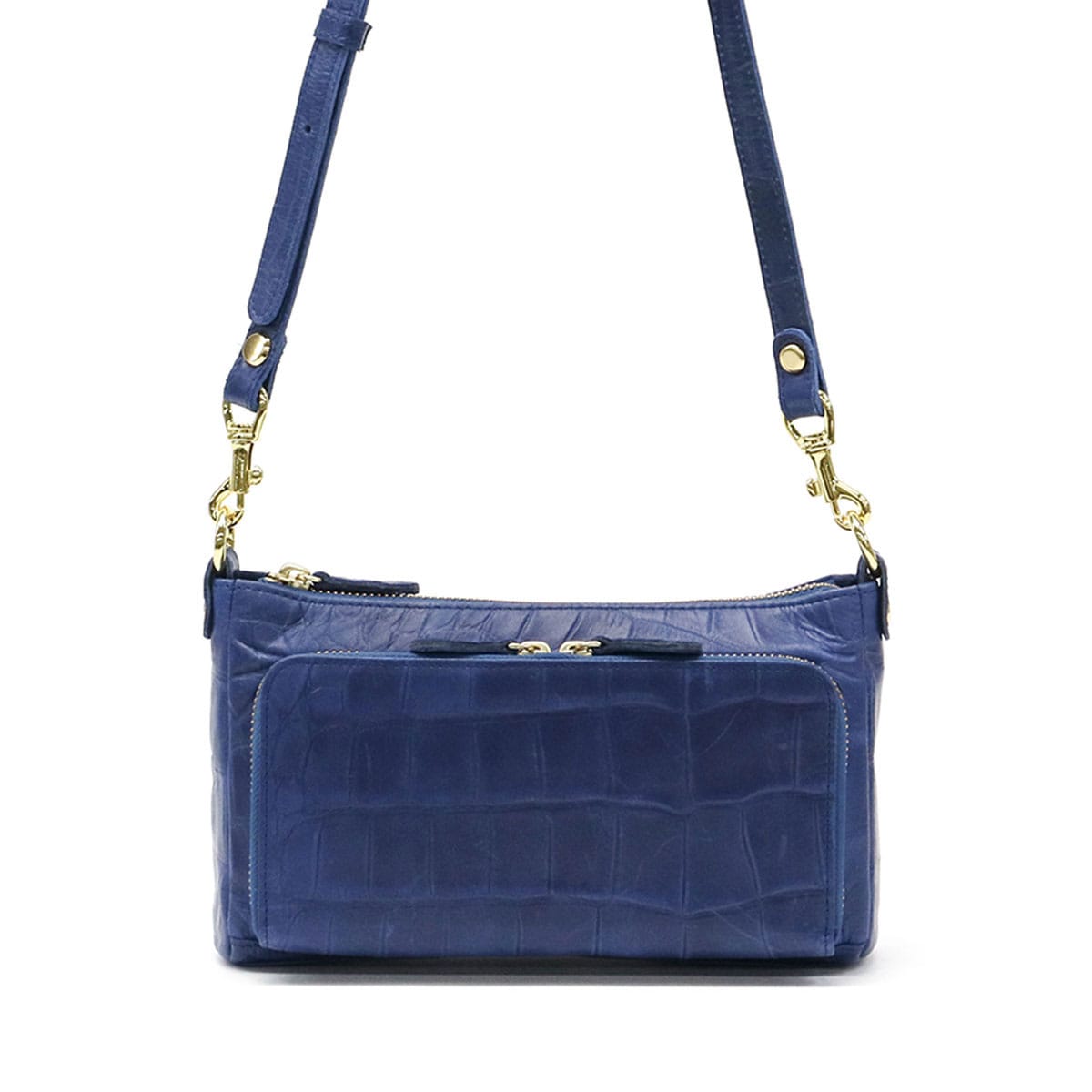 バルドロゼ バッグ BARDOT ROSE 2wayウォレットポシェット ジェントルクロコ お財布ショルダーななめ掛けバッグポシェット ショルダーバッグ 革 レディース レガロ BR-4606