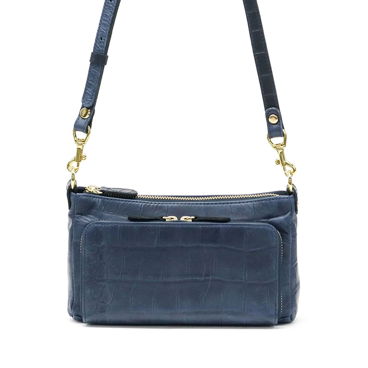 バルドロゼ バッグ BARDOT ROSE 2wayウォレットポシェット ジェントルクロコ お財布ショルダーななめ掛けバッグポシェット ショルダーバッグ 革 レディース レガロ BR-4606