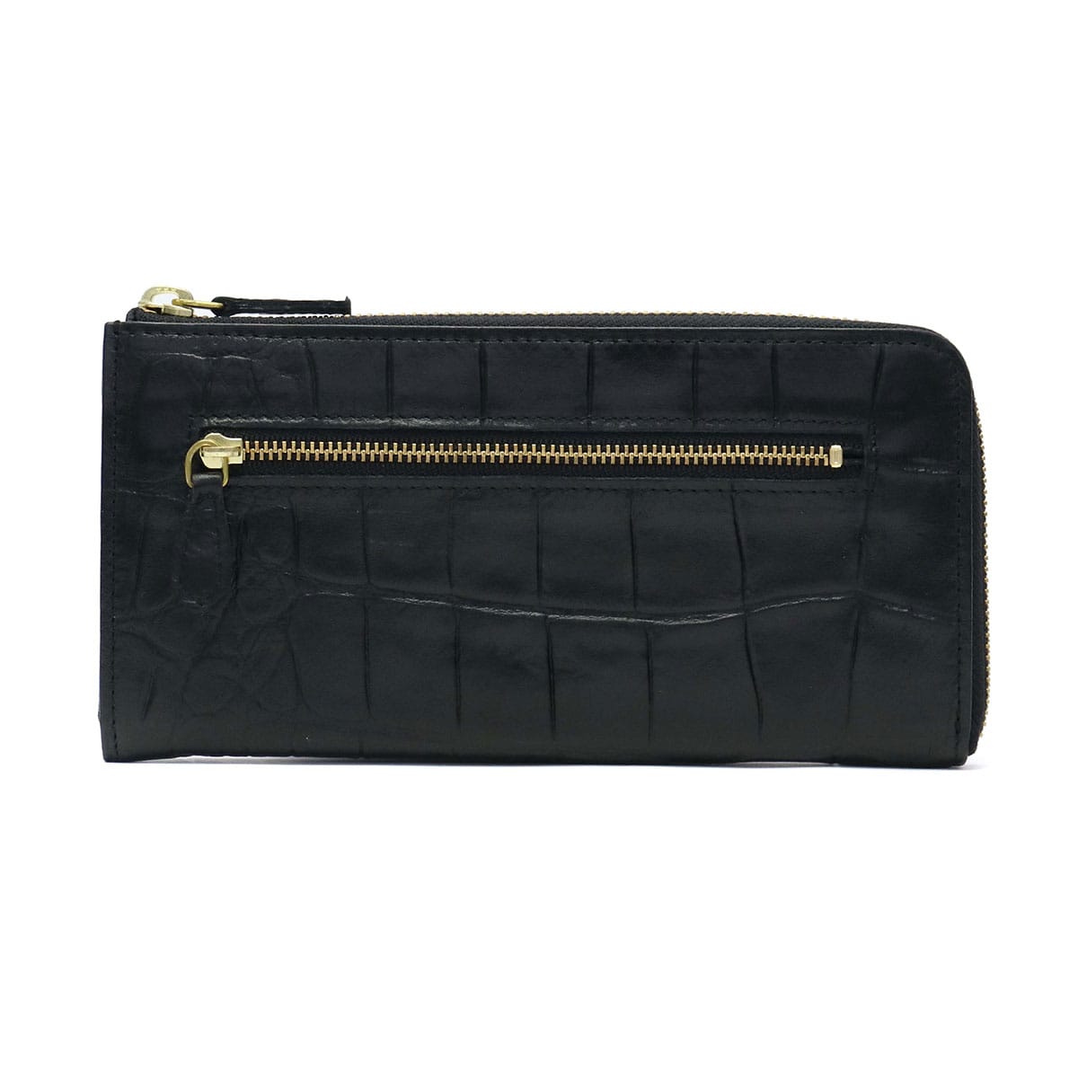 バルドロゼ 長財布 BARDOT ROSE L字長札入 ジェントルクロコ 財布 L字ファスナー 革 レディースレガロBRE-0091