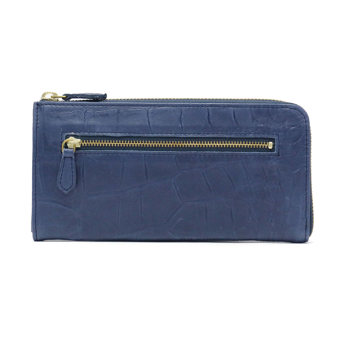 バルドロゼ 長財布 BARDOT ROSE L字長札入 ジェントルクロコ 財布 L字ファスナー 革 レディースレガロBRE-0091