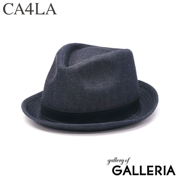 CA4LA ハット メンズ カシラ 帽子 バケットハット 中折れハット ハイバック型 春 夏 春夏 大人 ブランド おしゃれ カジュアル シンプル 男性 上品 綿 軽い ブラック グレー 日本製 COMMON DENIM 5 DOU-02026