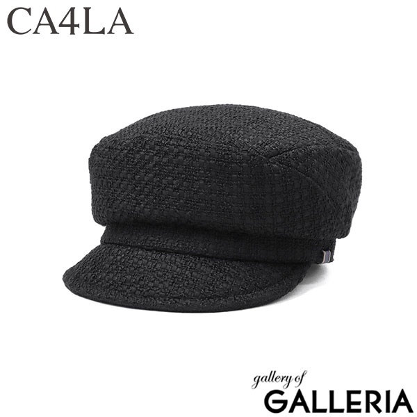 CA4LA 帽子 レディース メンズ 秋冬 秋 冬 カシラ おしゃれ ブランド マリンキャップ セーラーキャップ ツイード UVカット 紫外線対策 洗える シンプル かわいい カジュアル 日本製 MARINES TWEED 3 COH00025