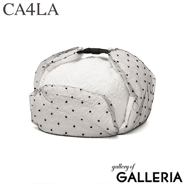 CA4LA 帽子 レディース 秋冬 秋 冬 カシラ ブランド おしゃれ 防寒 飛行帽 フライトキャップ イヤーフラップ チュール ドット リボン パール キルティング キルト ガーリー かわいい 日本製 NOSTALGIA KTZ02629