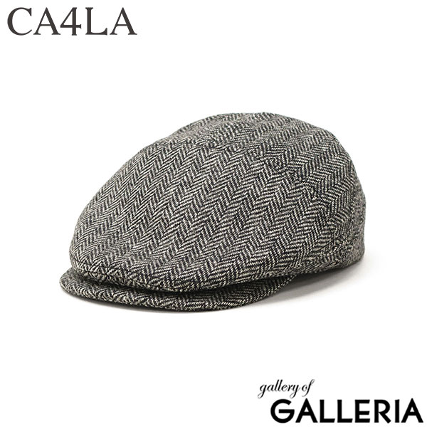 CA4LA ハンチング メンズ レディース カシラ 帽子 ハンチング帽 チェック 柄 総柄 秋冬 ウール マラリウス社 英国 保温 通気性 カジュアル おしゃれ 上品 大人 軽量 ユニセックス 日本製 CHECK HUN AW4 ZKN02595