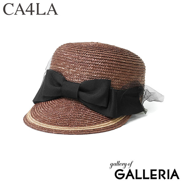 カシラ CA4LA キャスケット かわいい 可愛い 女性 リボン 日本製 Main Collection WHEAT KTZ02675
