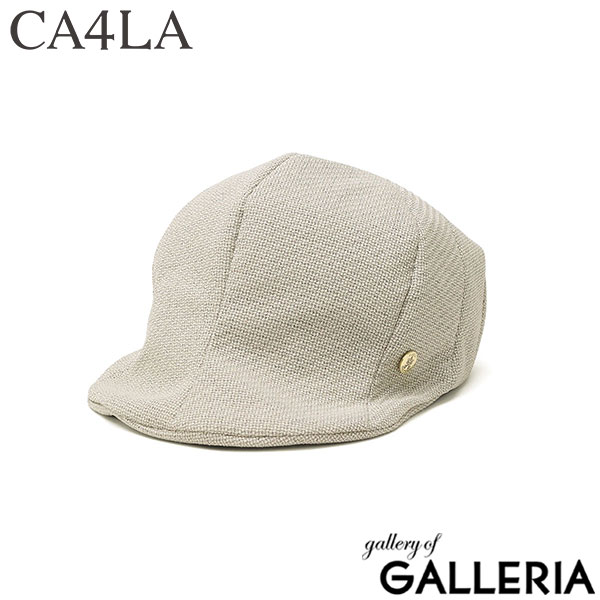 カシラ CA4LA キャスケット ぼうし UV対策 日除け 軽い オシャレ 春夏 日本製 Main Collection KYARIP CLOTH TAM02816