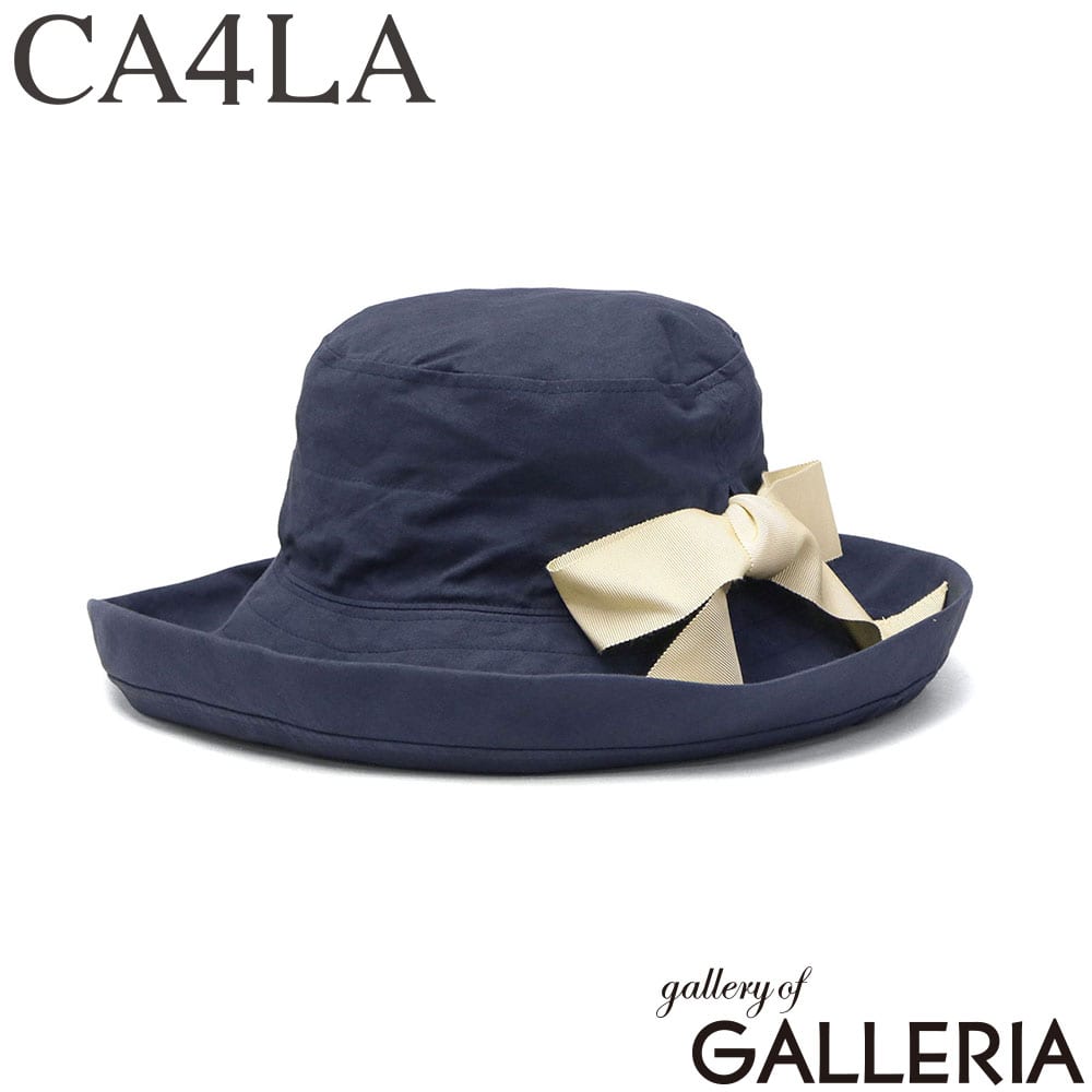 カシラ CA4LA ハット 洗える 洗濯可 折りたたみ かわいい 可愛い ブルトンハット Main Collection LAUNDRY RIBBON M3 TKU00469