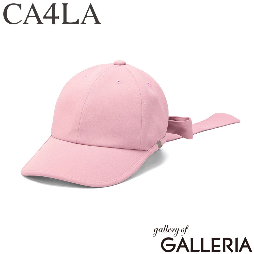 カシラ CA4LA キャップ 可愛い オシャレ リボン付き 6パネル UV Main Collection LALA CAP S 2 TKU00473