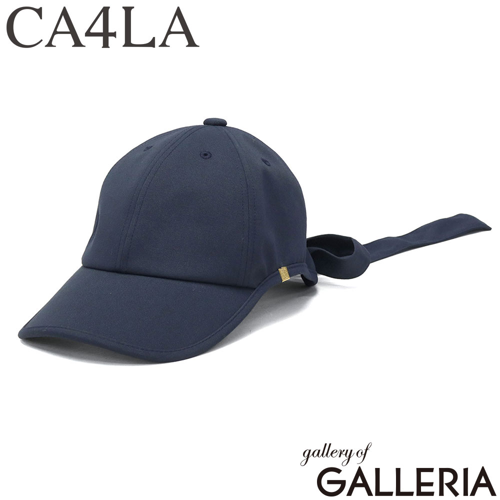 カシラ CA4LA キャップ 可愛い オシャレ リボン付き 6パネル UV Main Collection LALA CAP S 2 TKU00473