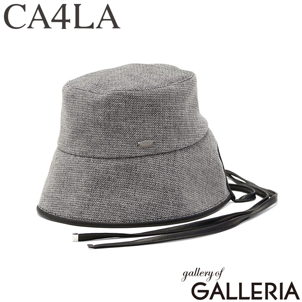 カシラ CA4LA バケットハット UV対策 あご紐付き 洗える ぼうし 夏 春夏 日本製 Main Collection CHERIE TOZ00154